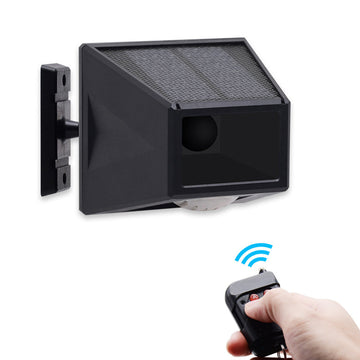 Solar Infrared Body Sensing Security Alarm Outdoor Lamp