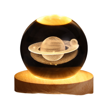 3D Planet Moon Lamp