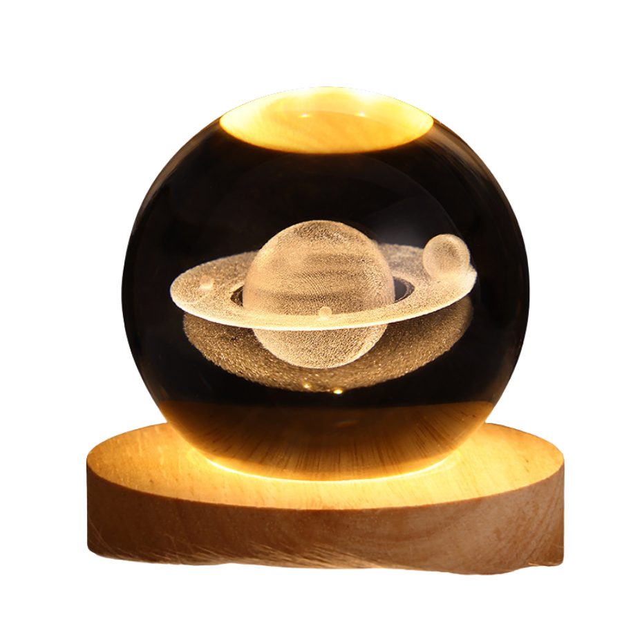 3D Planet Moon Lamp