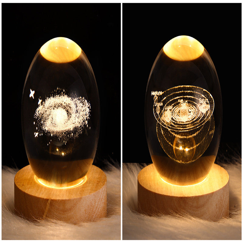3D Planet Moon Lamp