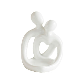 Modern Ceramic Couple Candlestick