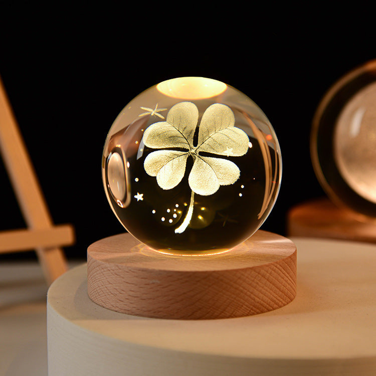 3D Planet Moon Lamp