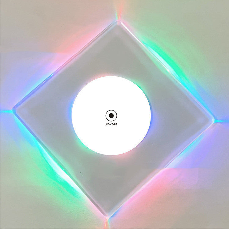 LED Glow Acrylic Coaster