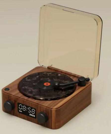 Retro Vinyl Wireless Speaker Lamp