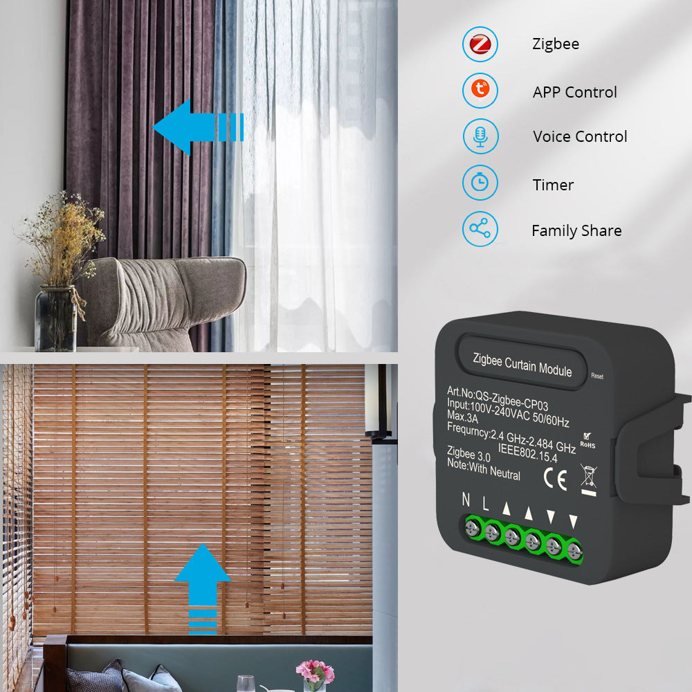 RC Smart WiFi Curtain Motor