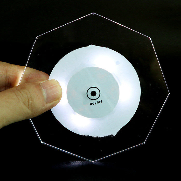 LED Glow Acrylic Coaster