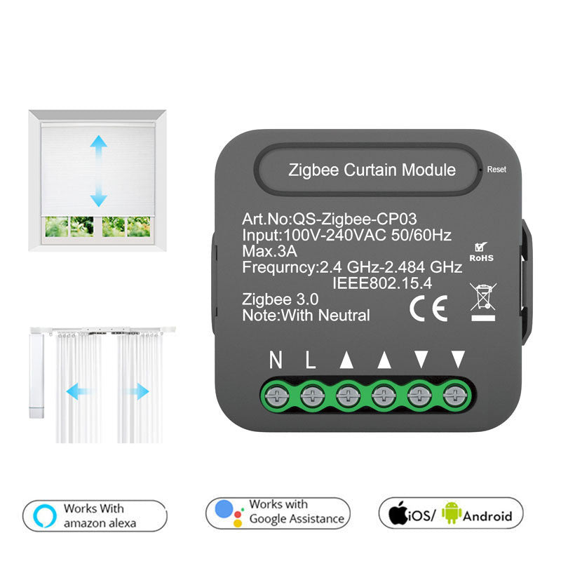 RC Smart WiFi Curtain Motor