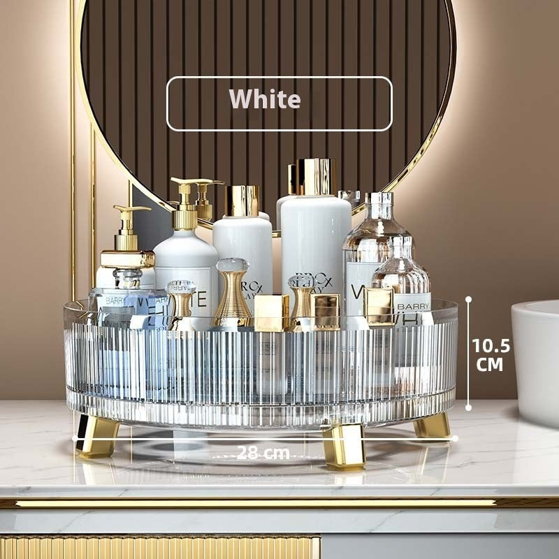 360-degree Rotating Cosmetic Storage Box