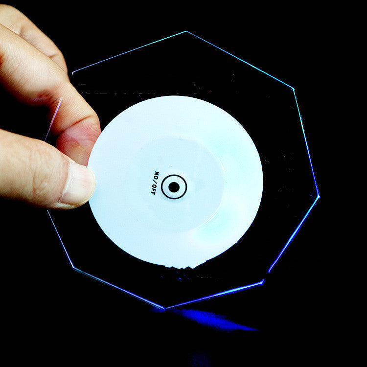 LED Glow Acrylic Coaster