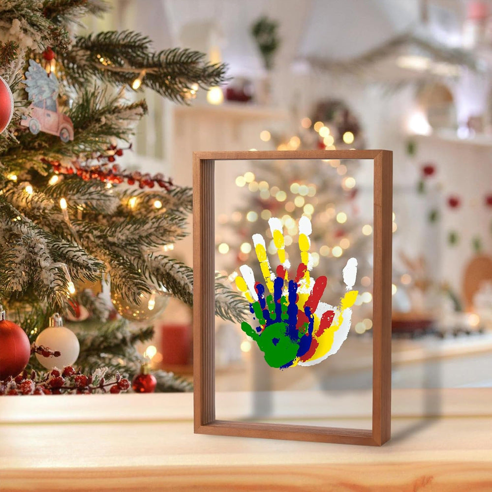 DIY Multi-person Handprint Art Souvenir