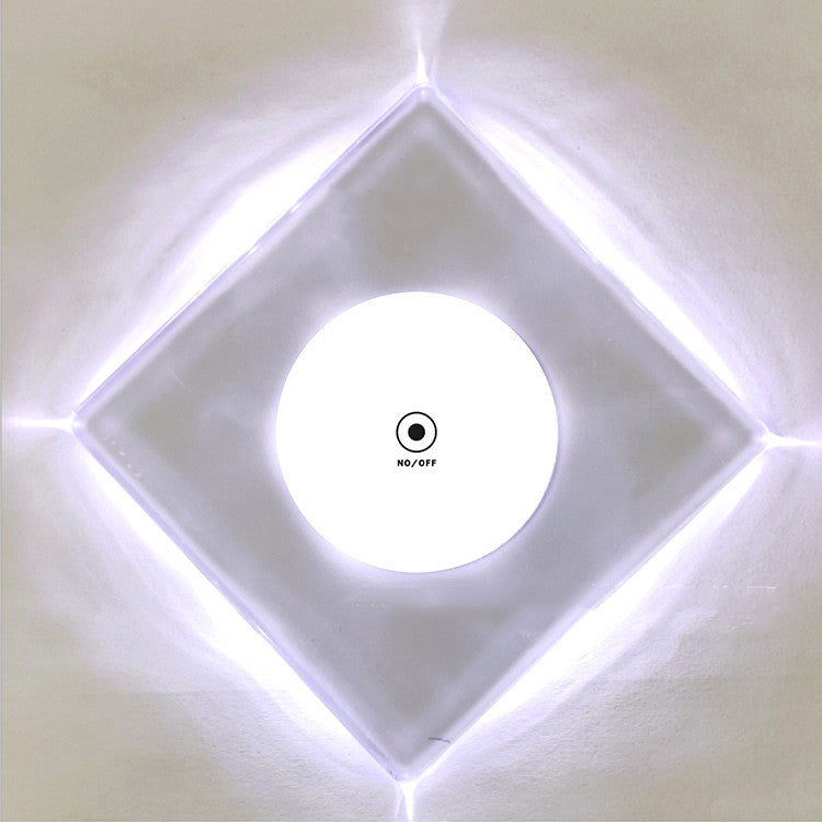 LED Glow Acrylic Coaster