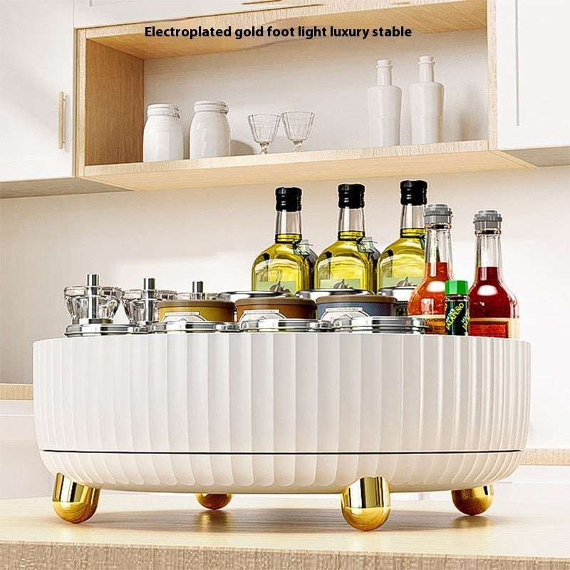 360-degree Rotating Cosmetic Storage Box