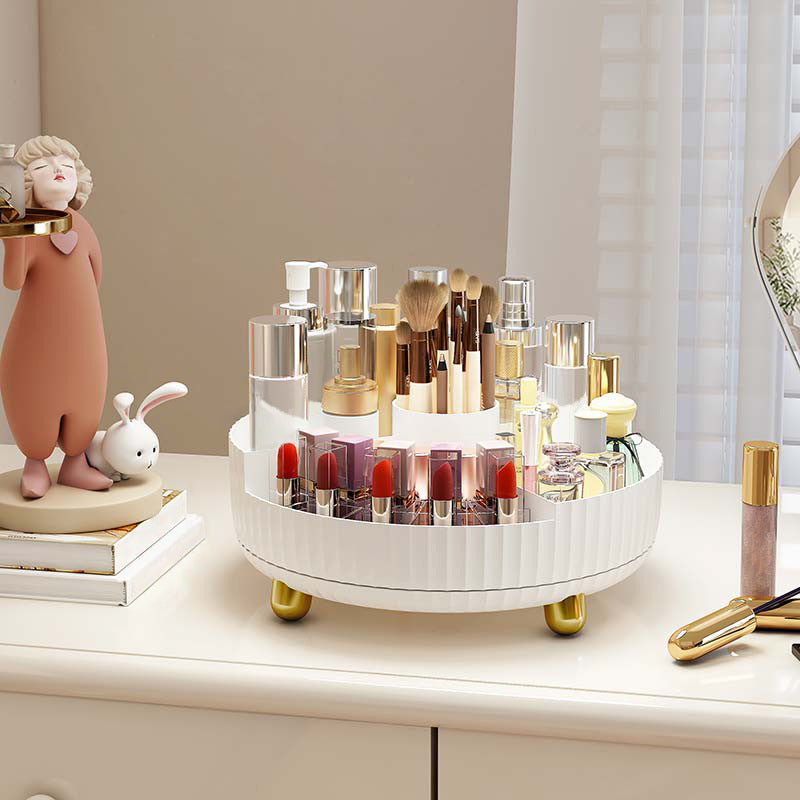 360-degree Rotating Cosmetic Storage Box