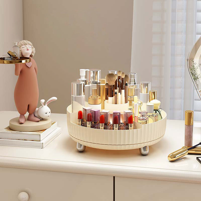 360-degree Rotating Cosmetic Storage Box