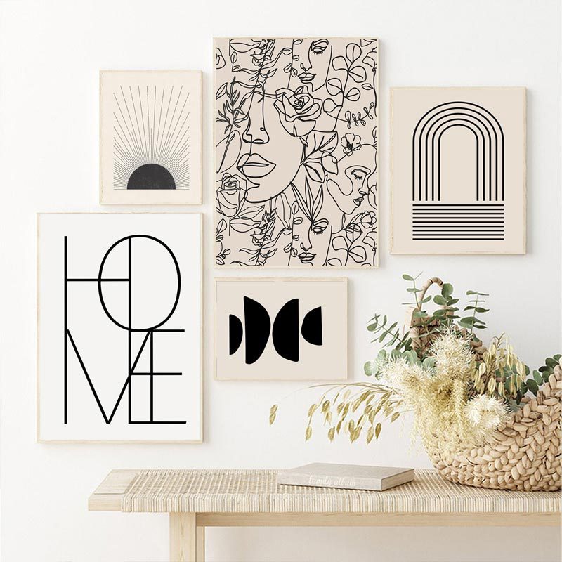 Abstract Bohemian Art Poster