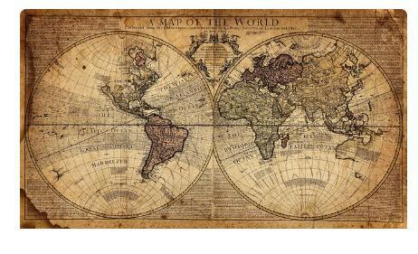 Canvas Earth Painting Living Room Poster
