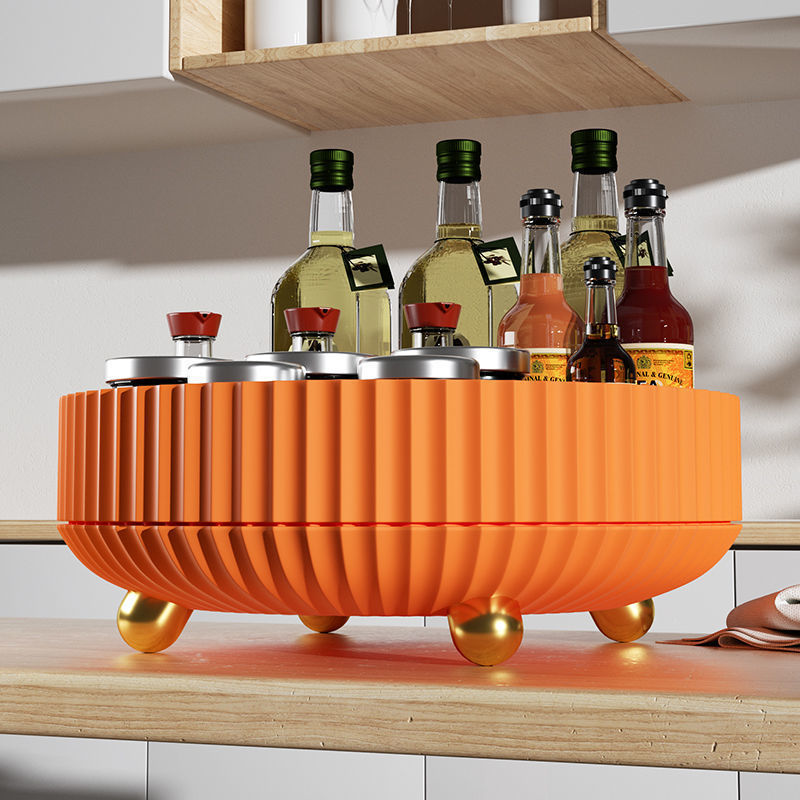 360-degree Rotating Cosmetic Storage Box