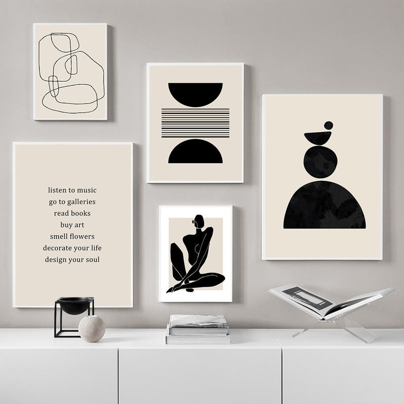 Abstract Bohemian Art Poster