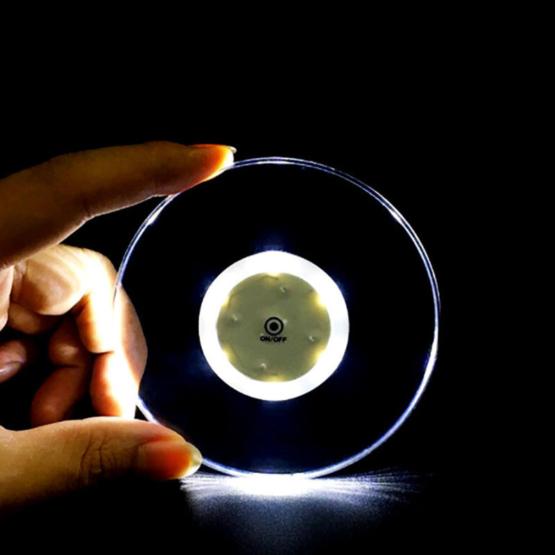 LED Glow Acrylic Coaster