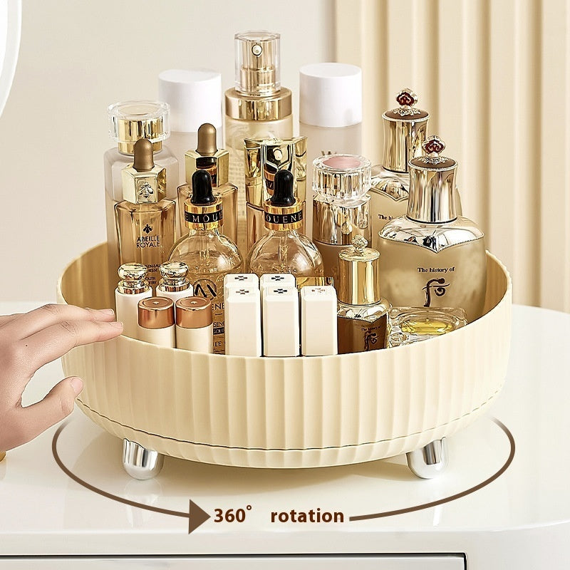 360-degree Rotating Cosmetic Storage Box