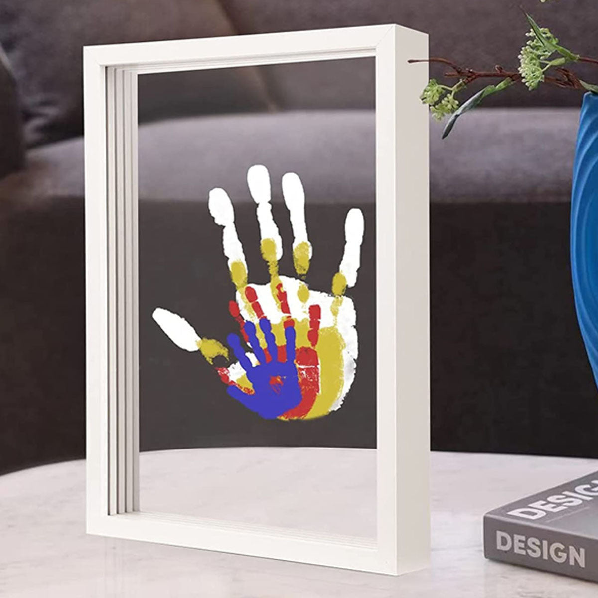 DIY Multi-person Handprint Art Souvenir