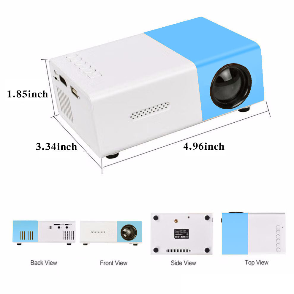 Mini-portable HD Projector