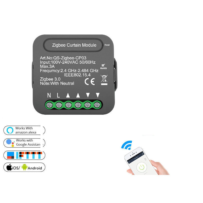 RC Smart WiFi Curtain Motor