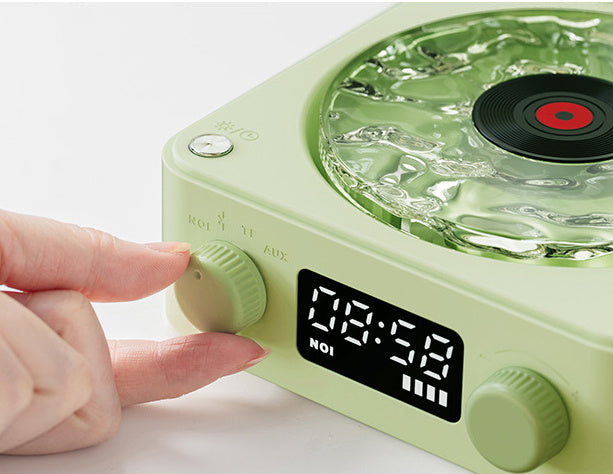 Retro Vinyl Wireless Speaker Lamp