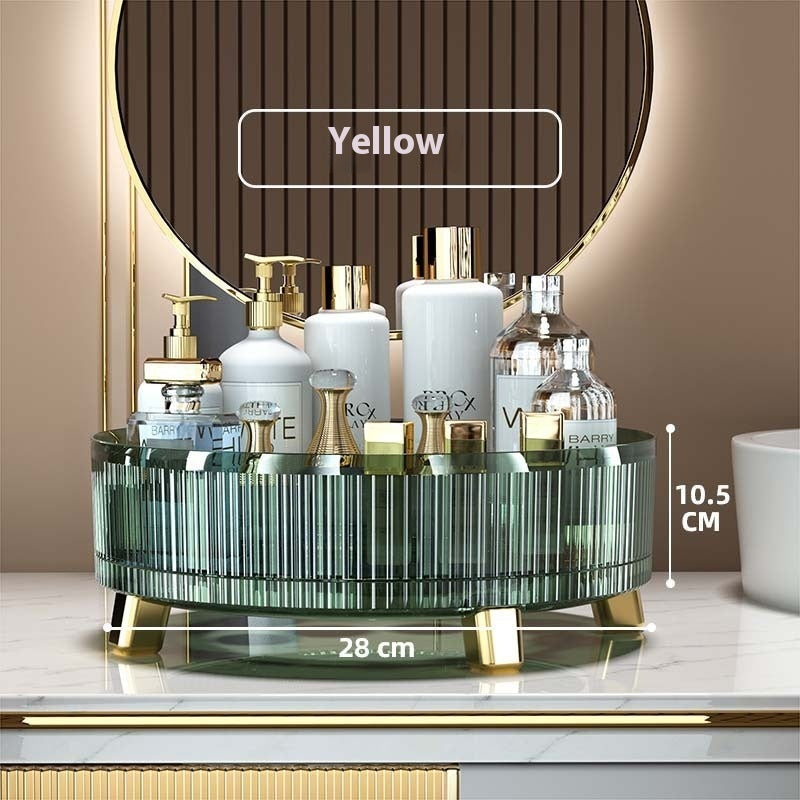 360-degree Rotating Cosmetic Storage Box