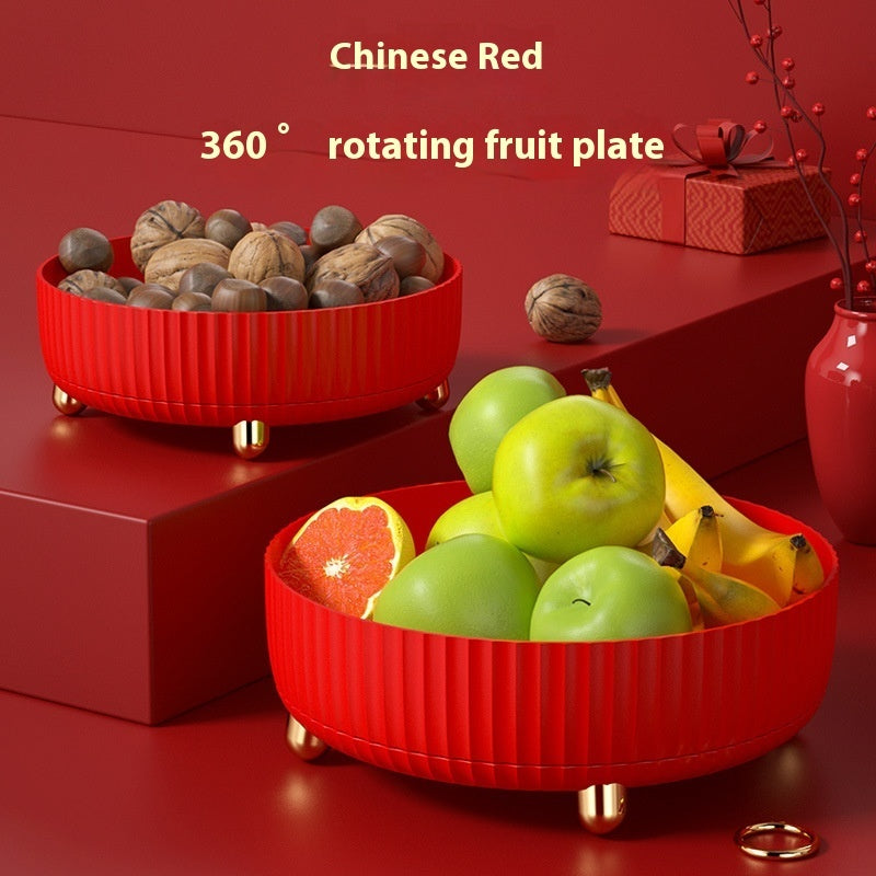 360-degree Rotating Cosmetic Storage Box